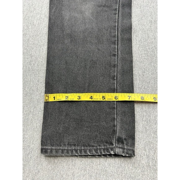 Vintage Levi's 550 Orange Tab Relaxed Fit Regular Jeans Women's 25x28‎ Black - Picture 8 of 12